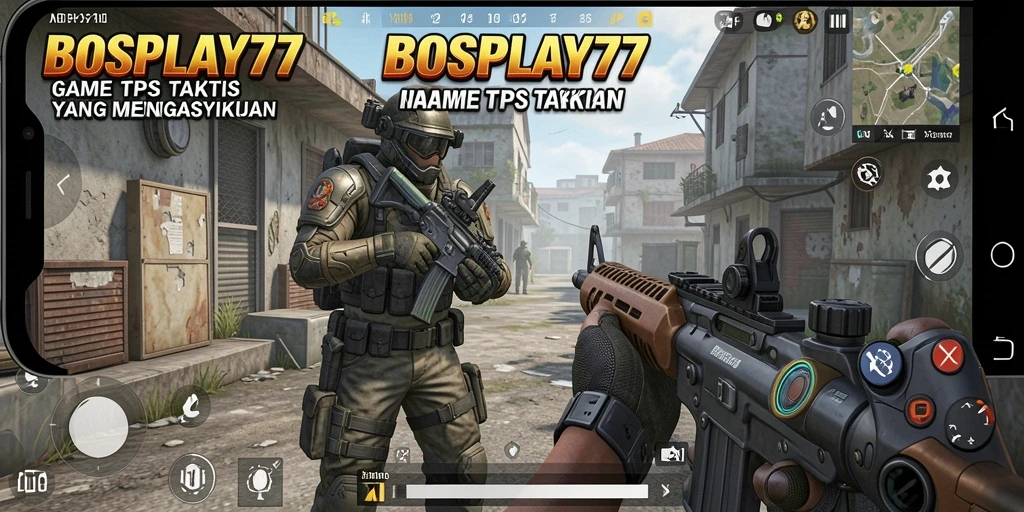 Screenshot gameplay menunjukkan aksi menegangkan dari BOSPLAY77 dan grafis yang mengesankan.
