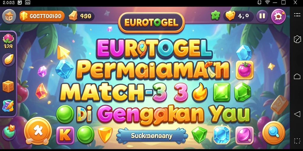 Tampilan menarik dari gameplay EUROTOGEL yang penuh warna.