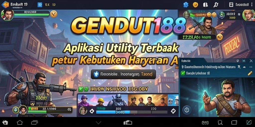 Tampilan antarmuka GENDUT188 yang intuitif dan mudah digunakan.