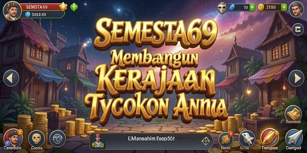 Tampilan gameplay menarik di SEMESTA69 dengan elemen Tycoon yang mendebarkan.