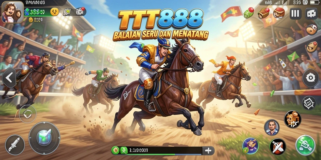 Gameplay seru dari TTT888 dengan balapan yang menegangkan dan grafis menawan.